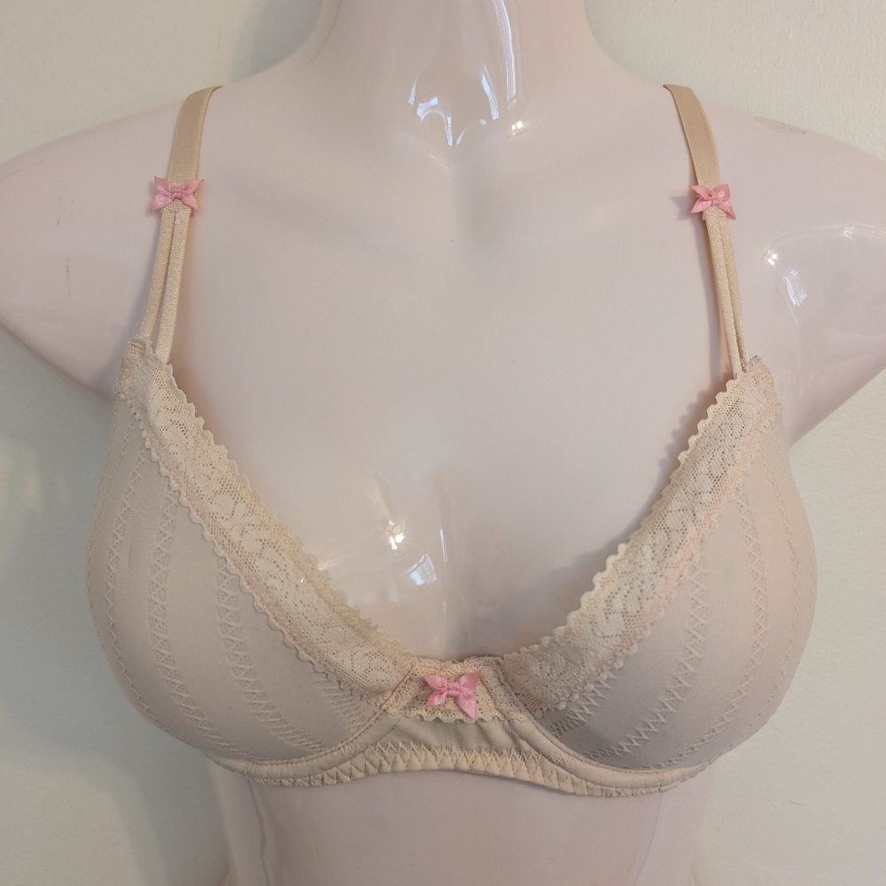 Betsey Johnson Padded Underwire Bra 34b